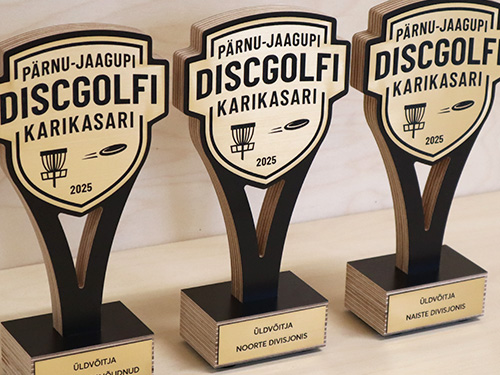 discgolf medalid ja karikad