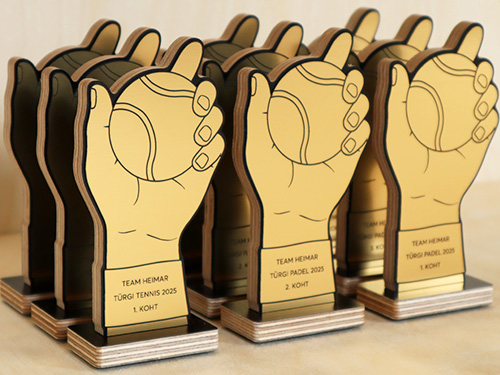 padeli karikad - karikate tellimine