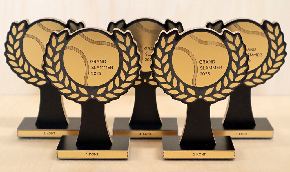 puidust padeli auhinnad