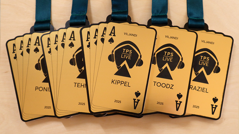 puidust medalid - auhinnad